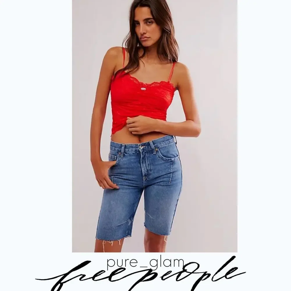 Free People lace top